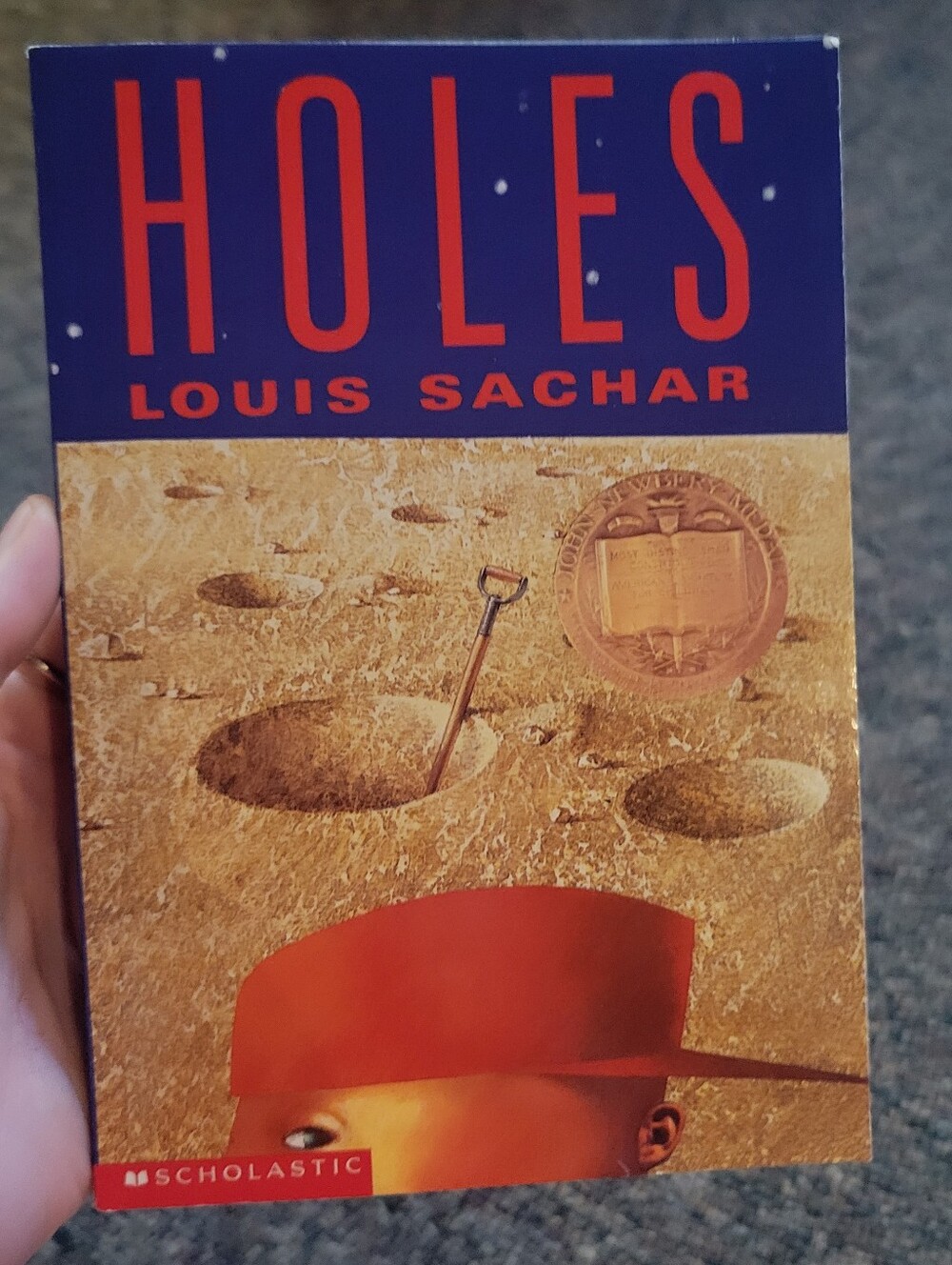 🔥5/$20 Scholastic HOLES By Louis Sachar Book